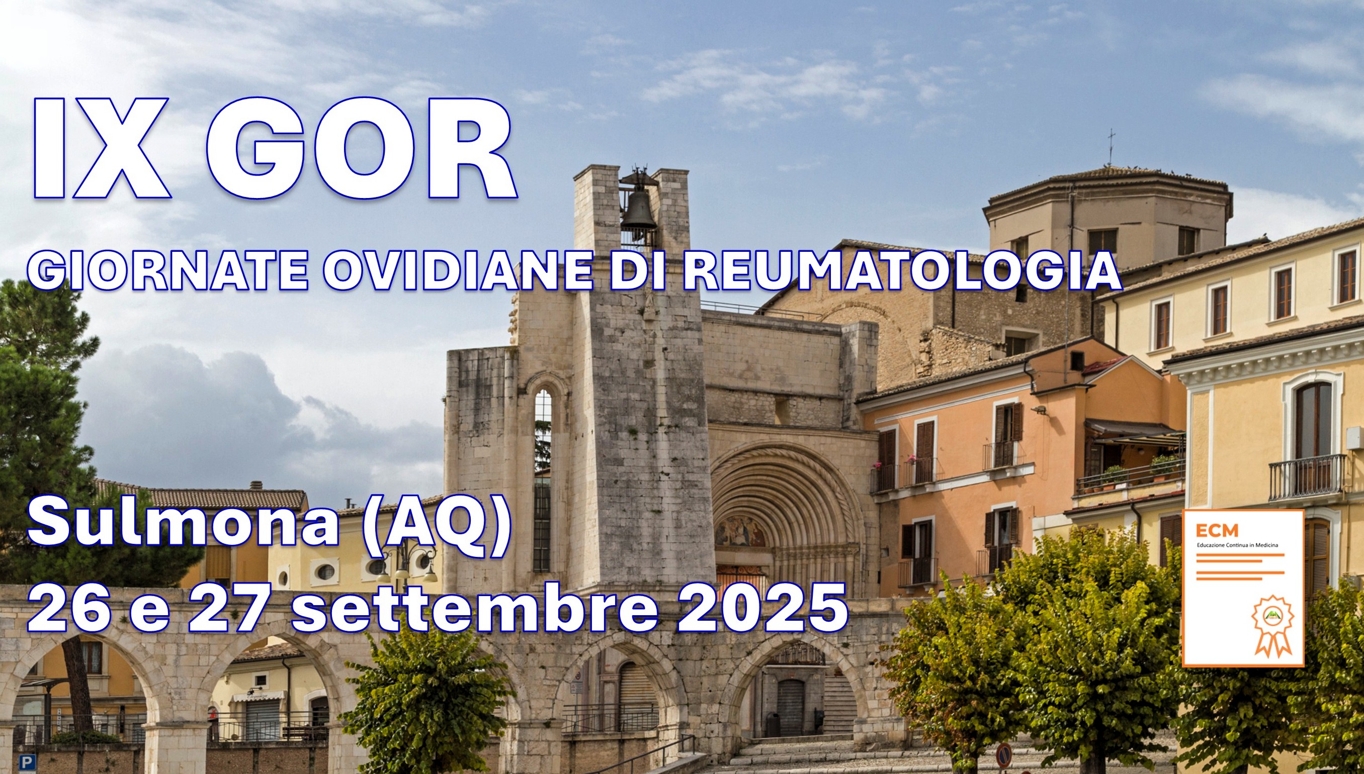 IX GIORNATE OVIDIANE di REUMATOLOGIA