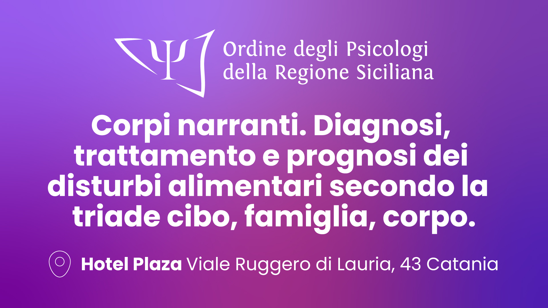 CORPI NARRANTI. DIAGNOSI, TRATTAMENTO E PROGNOSI DEI DISTURBI ALIMENTARI SECONDO LA TRIADE CIBO, FAMIGLIA, CORPO